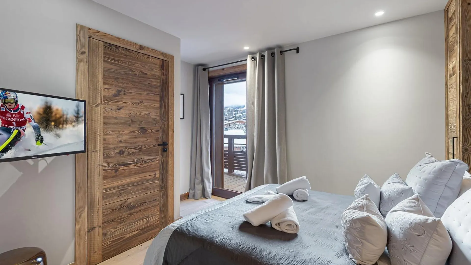 Duplex Avec Espace Detente, Piscine Et 4 Chambres A Megeve - Fr-1-569-66 0*,  フランス